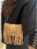2025 Frosted Tassel Women's High-end Versatile Shoulder & Crossbody Phone Bag
