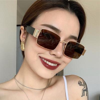 New Fashion Vintage Sunglasses Women Men Brand Designer Retro Rectangle Sun Glasses Female Male Popular Colorful Square Eyewear