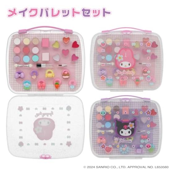 Shobido Makeup Palette Set My MelodyKuromi Kids' Makeup SA43962 SA43963 (My Melody)