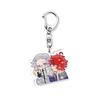 The Hundred Line CP Takumi Sumino Eiji Aotsuki Couple Keychain SIRE Last Defense Academy Bag Charms  Pendant Gift New Souvenir