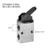 Air Control Valve Manual Valve Industrial Machinery 0 60 Aluminum Valve Body With Insulation Extension Control
