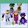 Teen Titans Go To The Movies Robin Cyborg Beast Boy Raven Actionfigur 7er Set Spielzeug