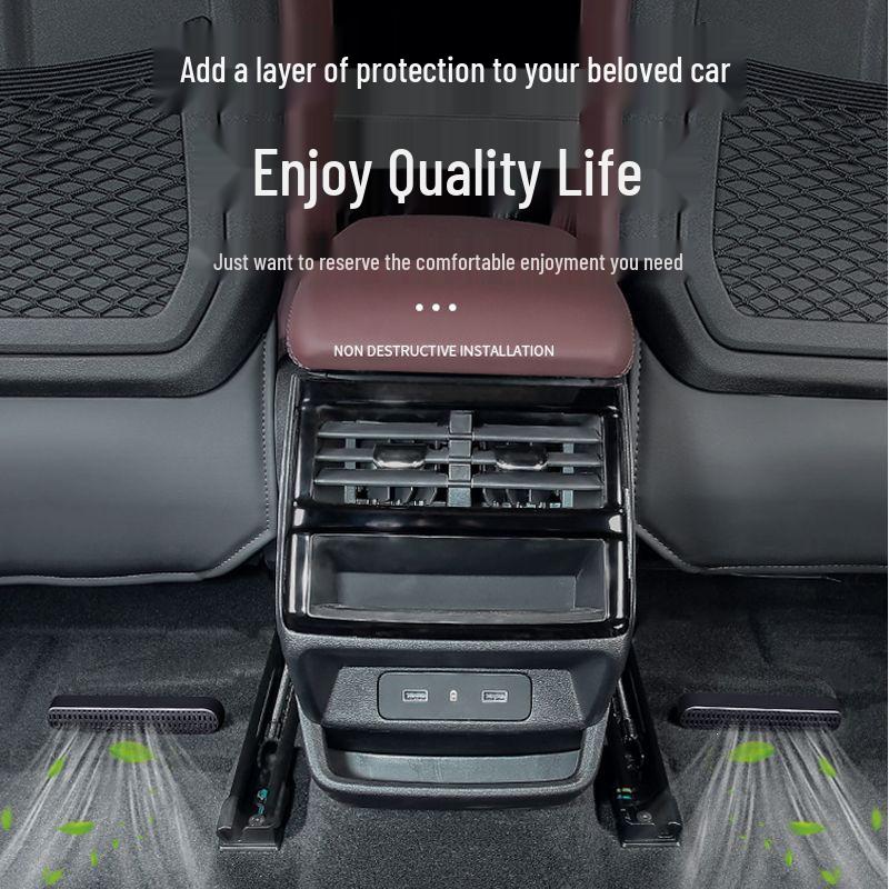 Applicable Equation Leopard Titanium Rear Air Vent Dust Cover - 3-Seater Interior Modification.