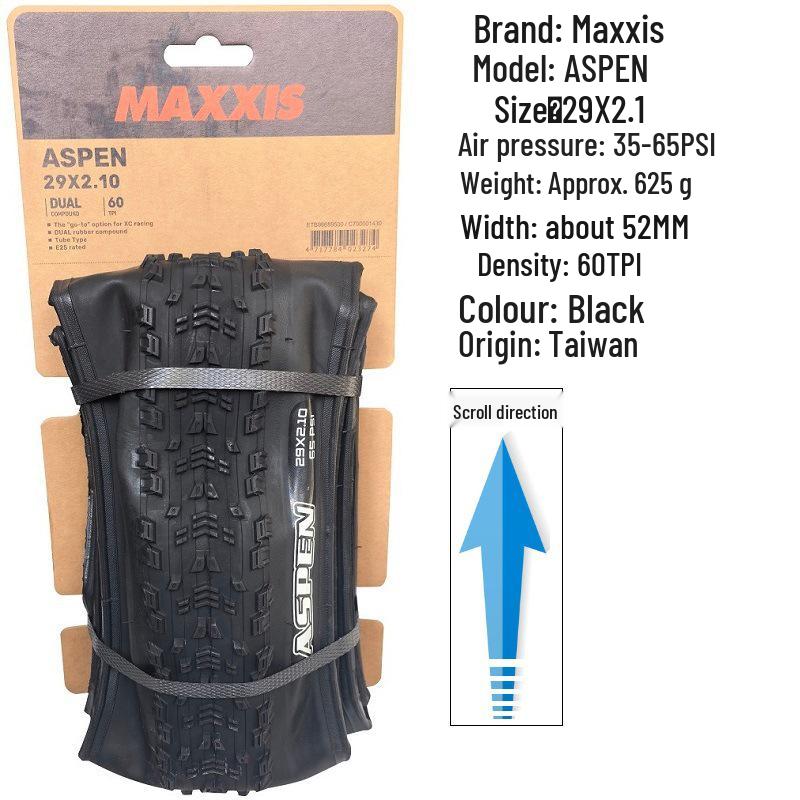 MAXXIS Aspen 27.5/29x2.1 Anvelopă MTB pliabilă off-road tubeless 650B