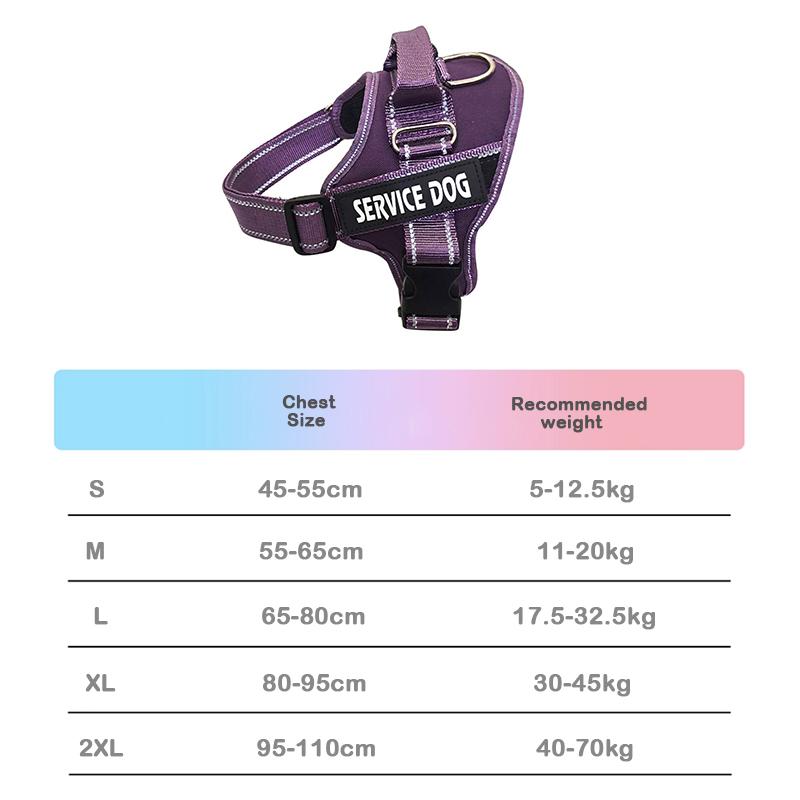 

Pet Vest Harness With Reflective Strip Adjustable Breathable Pet Dog Walking Harness Supplies for Small Medium Large Dogs S