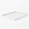 MUJI Recycled Polypropylene File Box Lid with Caster 25cm White 15930845 Standard, Attachment, Wide, Gray,