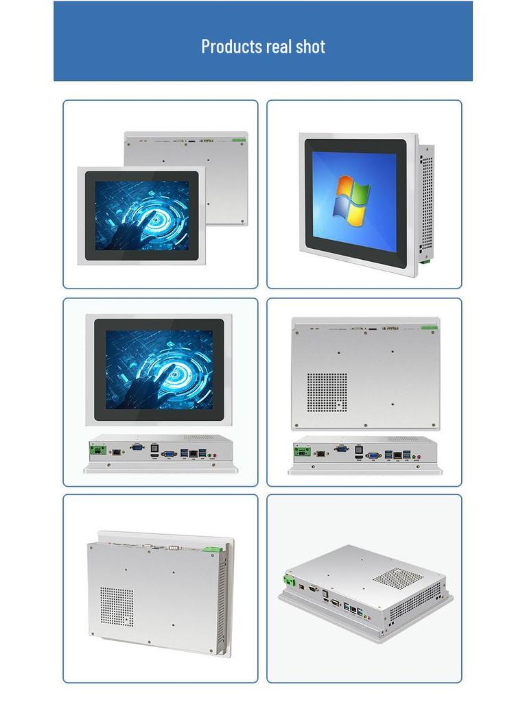 10.4" Industrial Control PC with Embedded Aluminum Panel and Capacitive Touch
