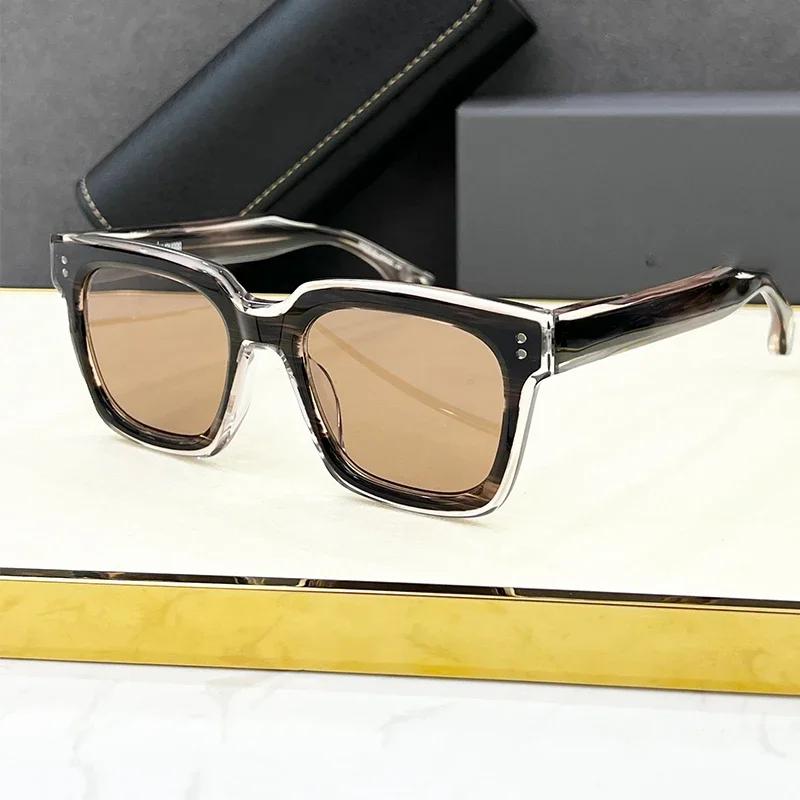 Acetate Vintage Retro Sunglasses Men Top Quality Retro Design Eyeglasses UV400 Outdoor Handmade Women Trendy SUN GLASSES