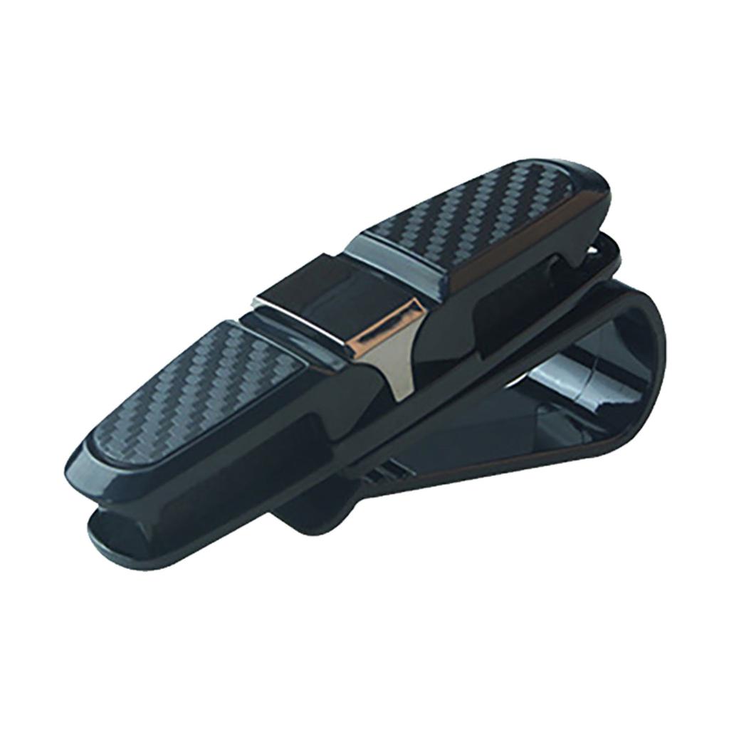 Carbon Löten Auto Brillenhalter Multifunktionaler Auto Sonnenbrillen Geldscheinklammer