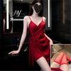 High-End Plus Size Lingerie: Pure Desire Hollow Strap Camisole & Nightgown for Women