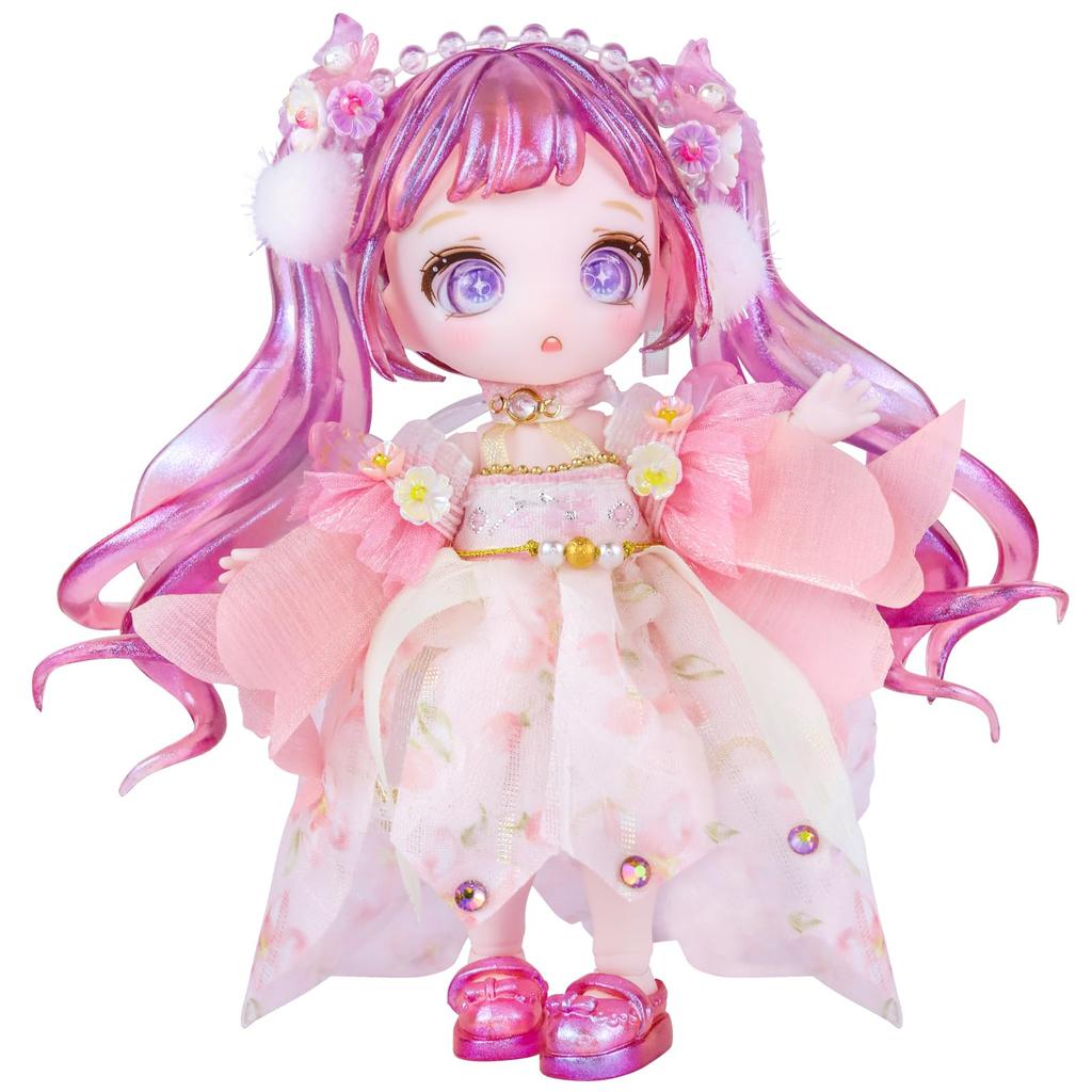 ICY Fortune Days 13cm bjd doll anime style doll perfect for DIY girl doll - set, gift, decoration, exercise, collection, 8+(Virgo)
