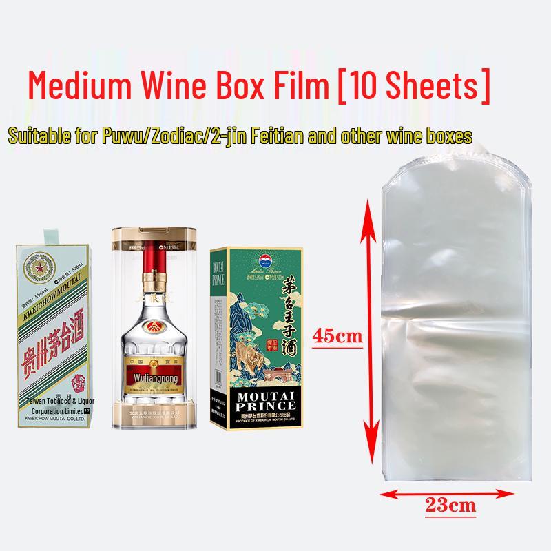 Zodiac Wine Seal Set: Snake, Rabbit, Dragon Membrane & Heat Shrink Film for Bottle Protection.