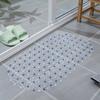 1PC PVC Anti-skid Bath Mats Soft Shower Mat Massage Mat with Suction Cup Non-slip Bathtu Bath Mat Bathroom Accessories Hot