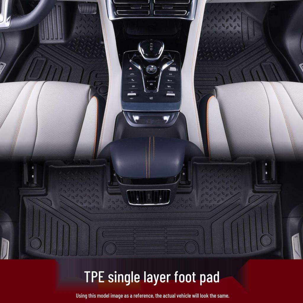 Durable Anti-Slip Floor Mats for 2020-2023 Trumpchi GS4: Scratch, Wear, and Dirt Resistant TPE Mats.
