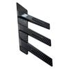1 Pair Car Rear Windshield Sticker Decoration Side Splitter Trim Window Louver Sunshade Rear Window Side Spoiler Splitter
