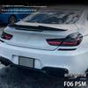 BMW 6 Series F06 PSM Style Rear Spoiler 11-16, Easy Install, Blow Molded.