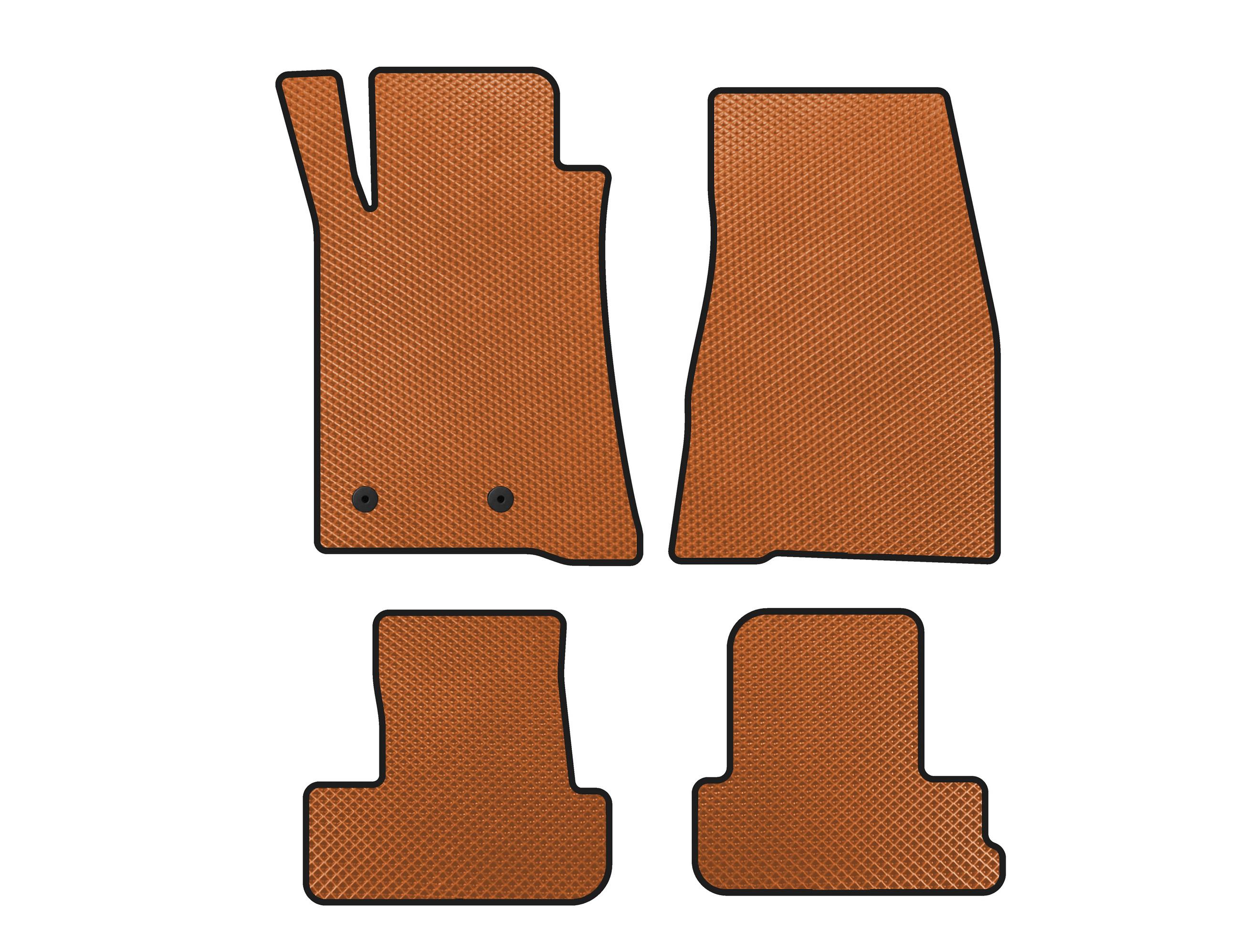 

EVA mats (2009-2014, GT, Convertible, Orange) for Ford Mustang