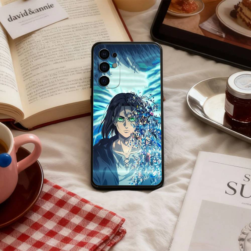 

Cool Attack on Titan Freedom Phone Case For Samsung S 25,24,23,22,30,21,10,9,Ultra,Plus,Lite,FE,4,5 G Soft Black Case Samsung S21 s305G