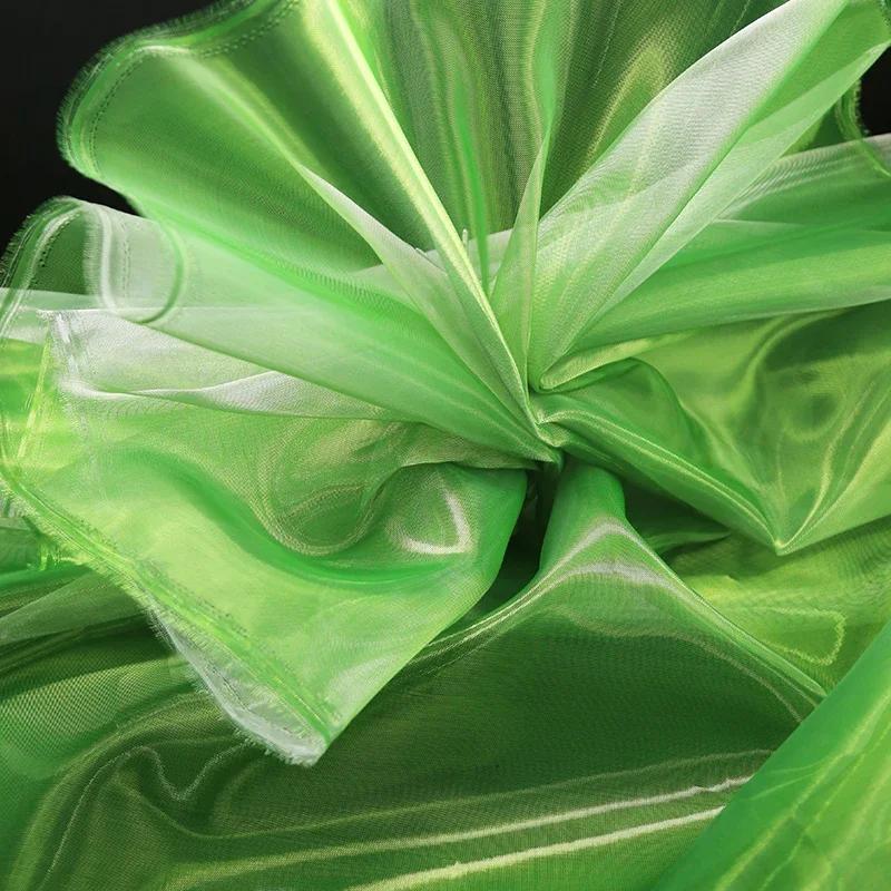50x140cm Imitated Silk Satin Fabric Lining Mesh Cloth Material for Sewing Dress Costume Curtains Handmade DIY Craft Material