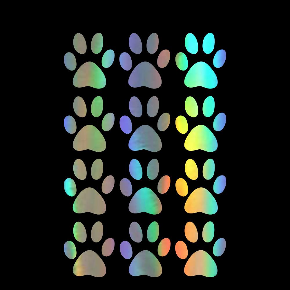 Cute Animal Dogs Cats Footprints Car Foot Prints Sticker Series Vinyl for Car Styling Body Window Stickers Decals Decoration