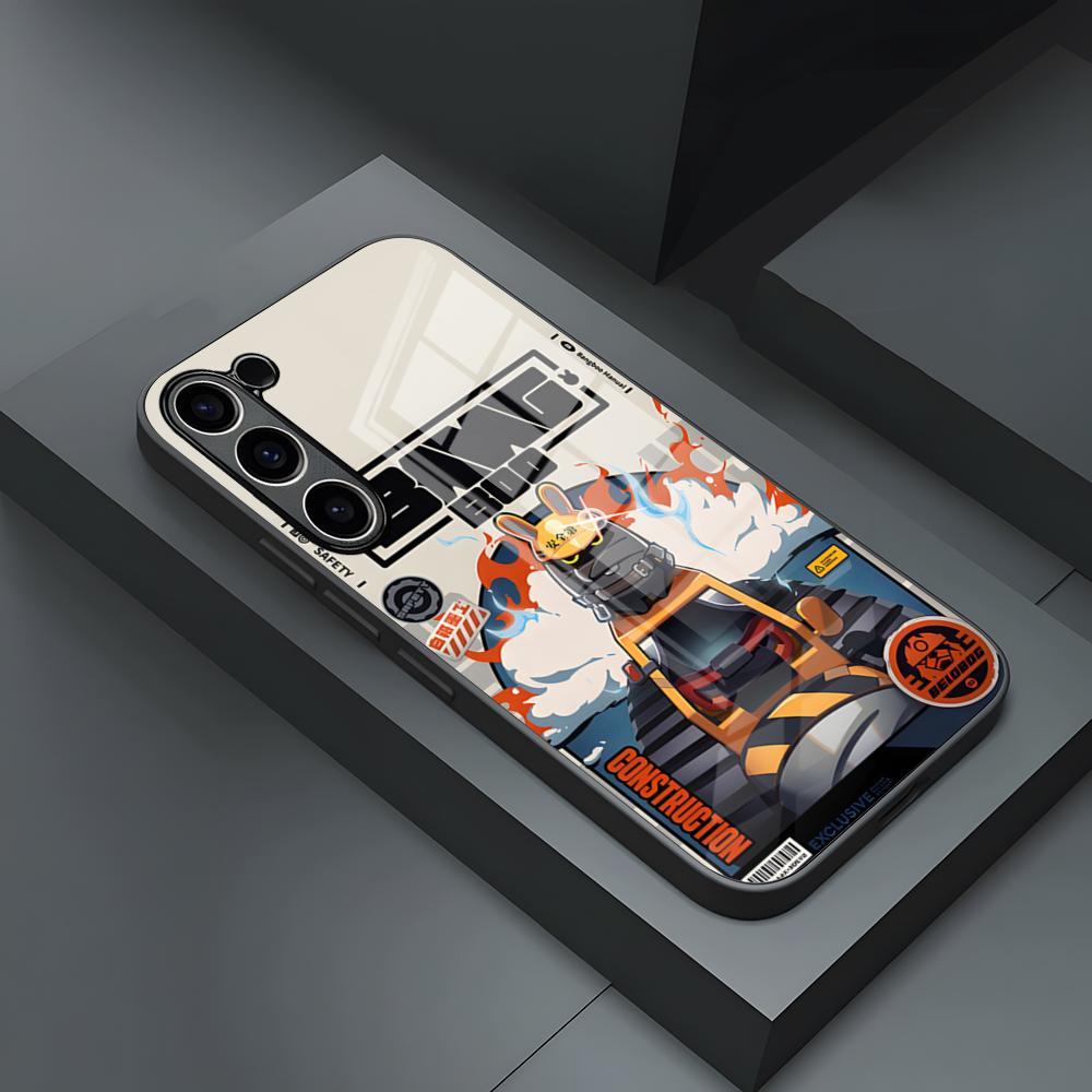 

Zenless Zone Zero ZZZ Bangboo Phone Case For S24 Ultra Samsung S23 Fe S22 S20 S21 Plus Galaxy A54 A34 A24 A53 Glass Cover Samsung s23
