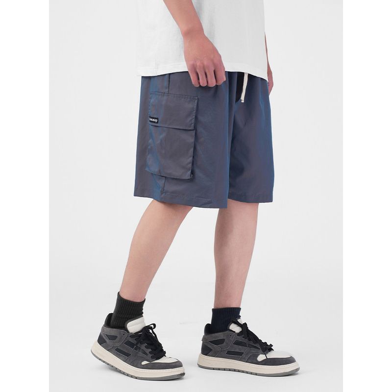 Wassup Heods Trendy Brand Large Pocket Cargo Shorts Men's Summer American Style Loose Sports Straight-Leg Five-Point Casual Pants