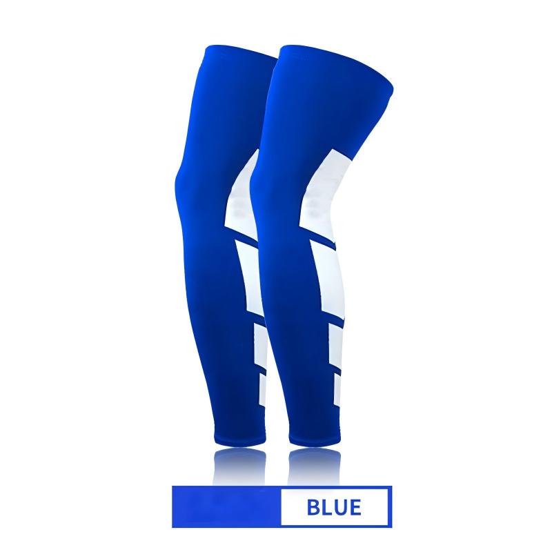 Footless Calf Knee Compression Sleeves Non-Slip Breathable High Stretch Leg Support Men Women Running Basketball