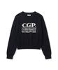 CGP (Women) Square Logo Knit - Navy