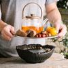 Intelligent Silent Electric Ceramic Tea Stove with Pebble Design