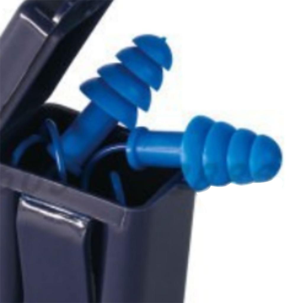 10 Pairs Ear Plugs Sleeping Soft Silicone Corded Washable Reusable Noise Reduction Device Christmas Tree Shape with Box