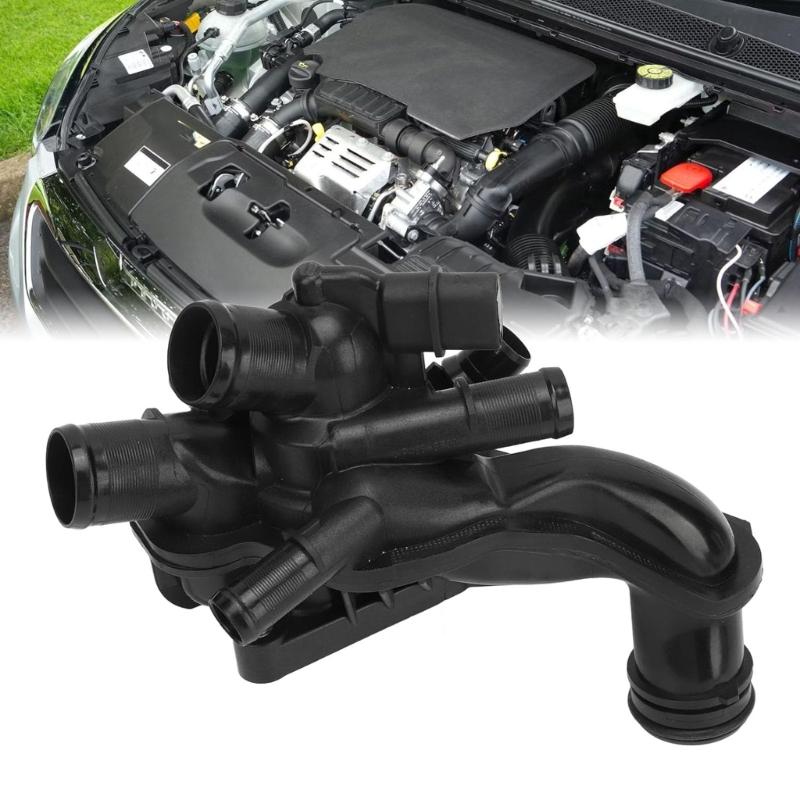 Carcaça de termostatos de líquido de arrefecimento do motor 1336CC Carcaça de termostatos de líquido de arrefecimento de alta resistência para R55 R56 R57