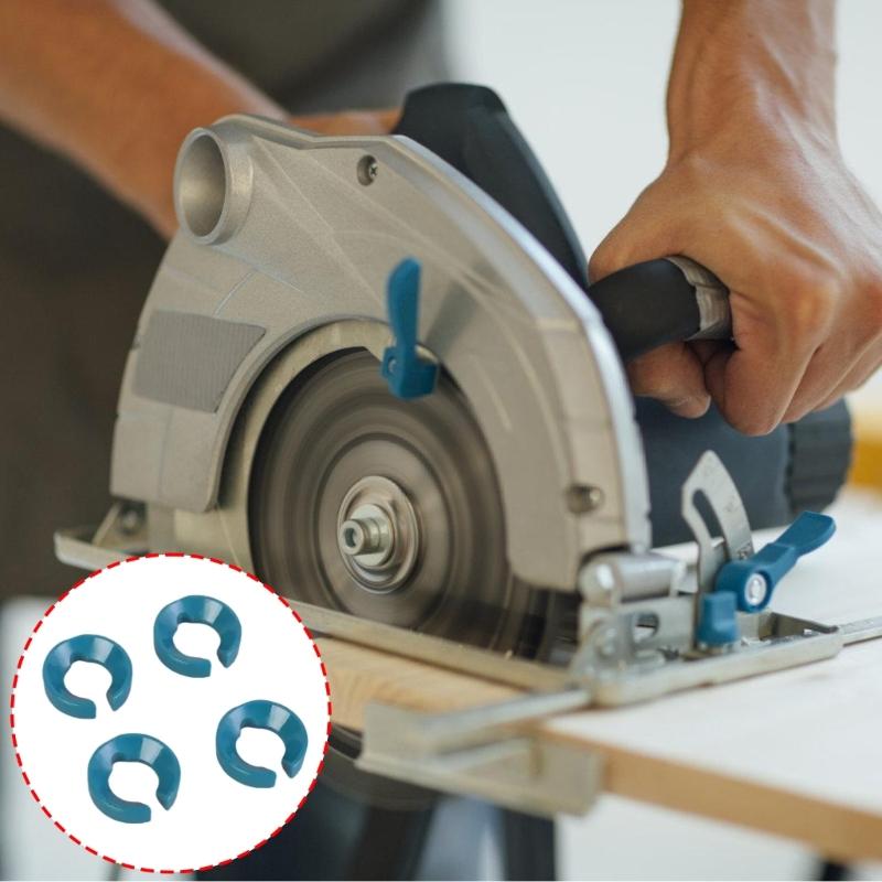 4pcs Plastic Circular Cut  Holders Reliable Circular Cut  Holders Set rusts Resistant Tool Accessory for DHS783 DHS782