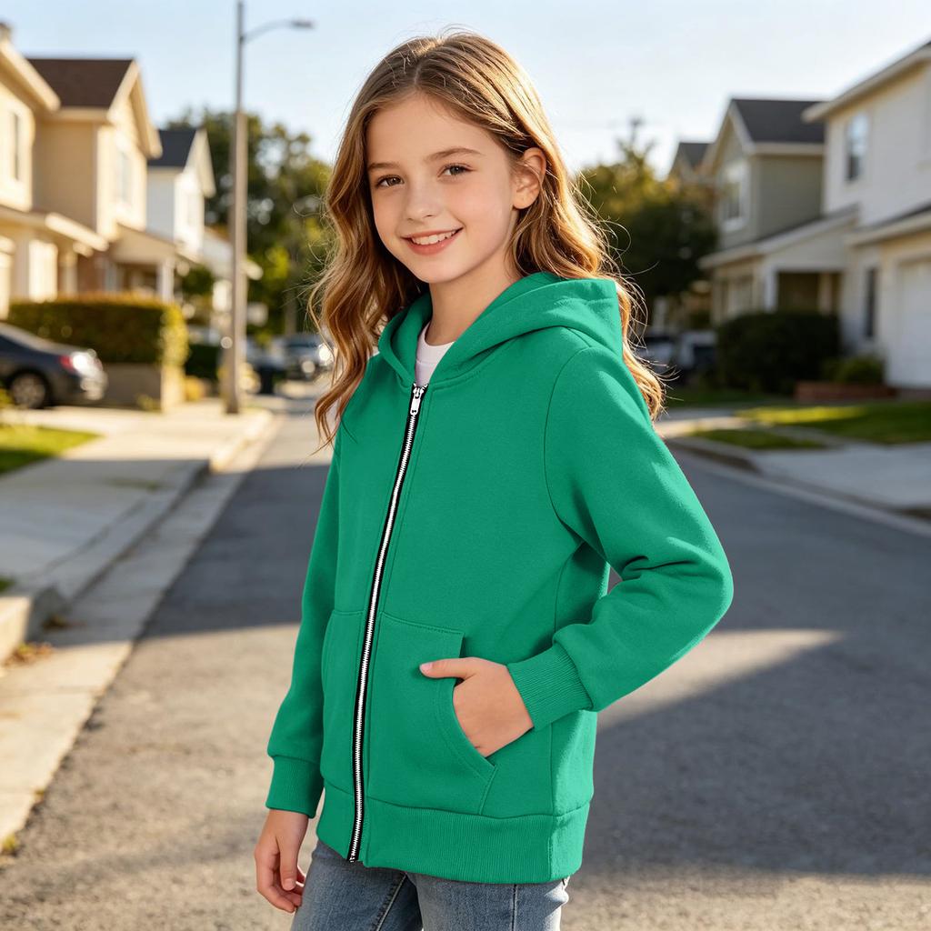 Jongens Meisjes Lange Mouw Kleur Sweatshirt Casual Pullover voor Dagelijks Gebruik