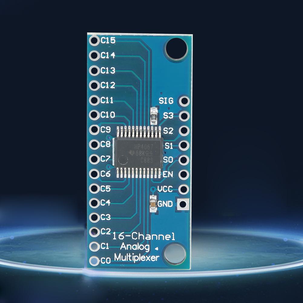 10 STK CD74HC4067 Høyhastighets CMOS 16-kanals Analog Digital Multiplekser Demultiplekser