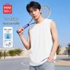 Men's Pure Cotton Loose Fit Sleeveless Sport Vest