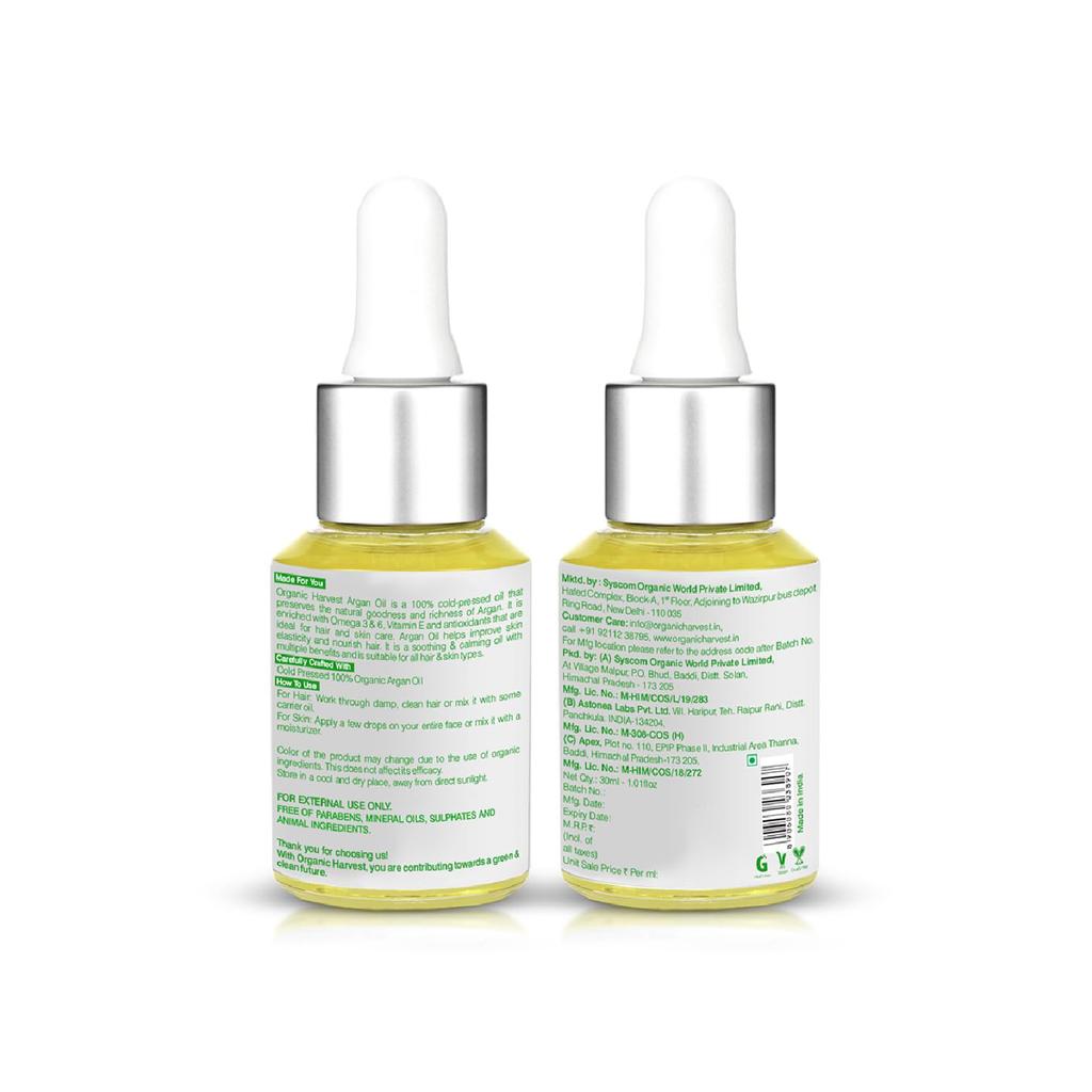 Bio-Arganöl (30 ml), Bio-Arganöl, Bio-Ernte