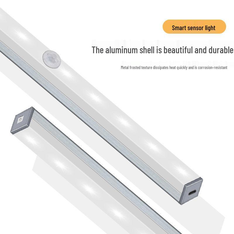 Ultra-thin Rechargeable LED Motion Sensor Night Light for Bedroom and Hallway
