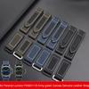 24mm Hoge Kwaliteit Nylon Stof Horlogeband Geschikt voor Panerai Luminor PAM01118 Legergroen Canvas Echt Leer Band Armband