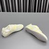 Leather Mesh Forrest Gump Shoes Women's 2025 Summer New Hollow Breathable Lace-up Thick-soled Thin Casual Sports Shoes Tide