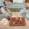 Orbital Logic Strategy Board Game, Family Four In a Row Chess Game Track Moves for 2-Player