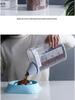 Sealed Pet Food Storage Bucket - Moisture-Proof Plastic Container for Cat & Dog Food