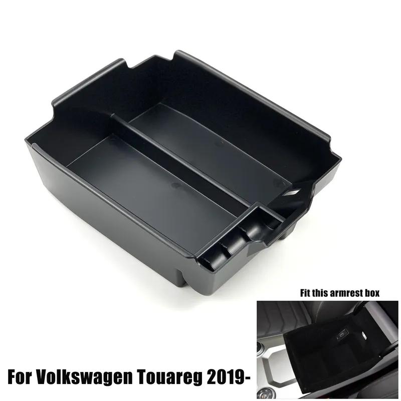 Car-Styling Dedicated Modified Central Armrest Storage Box Glove Tray Pallet Case For Volkswagen vw Touareg 2016