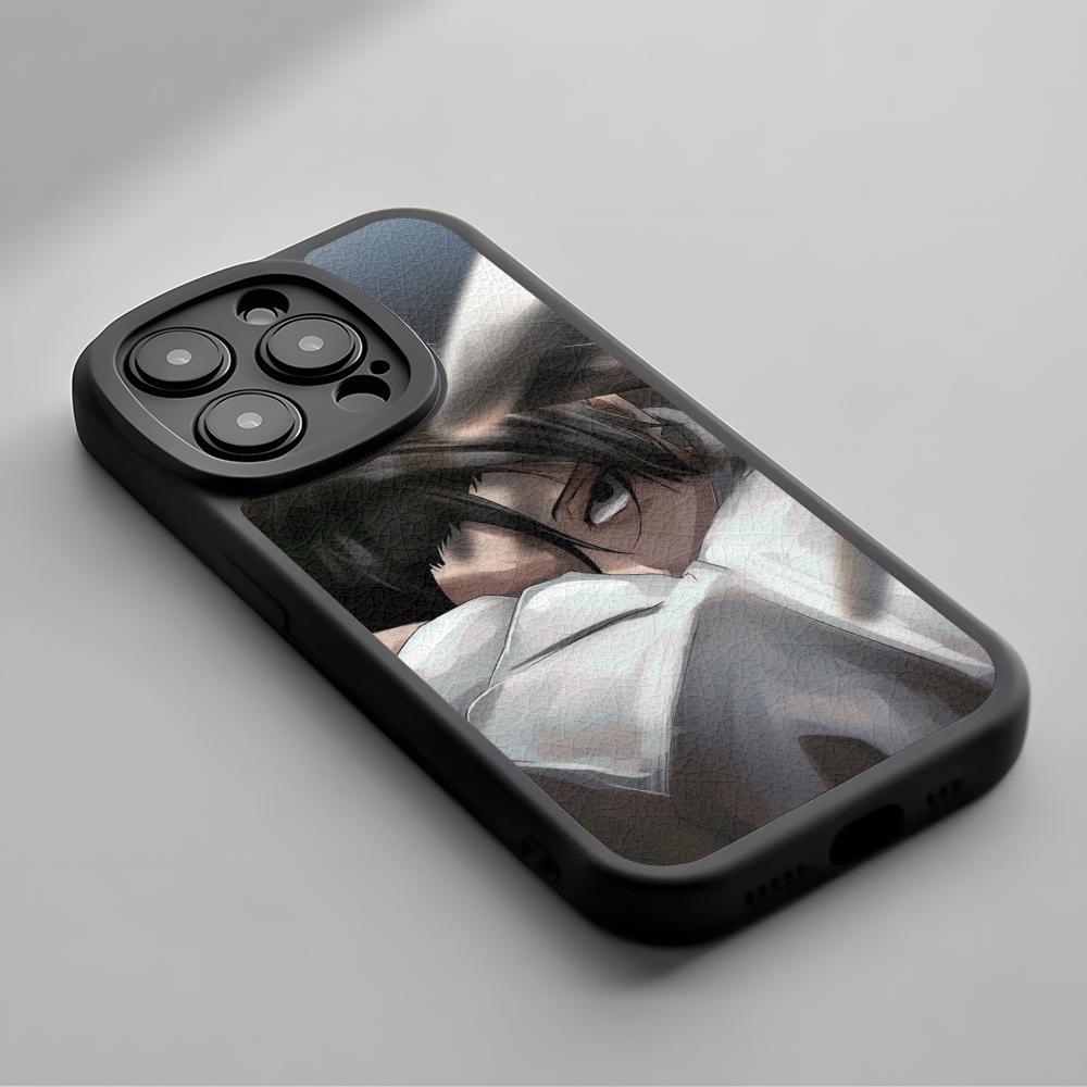 Okkotsu yuta cool anime man poster Phone Case For iPhone 16 15 14 13 12 11 Plus Pro Max Lambskin Silicone Cover black