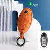 Car Key Case Cover Shell Keychain For Nissan Qashqai Juke J10 J11 X-Trail T32 T31 Kick Tiida Pathfinder For Nissan Suede Key Fob