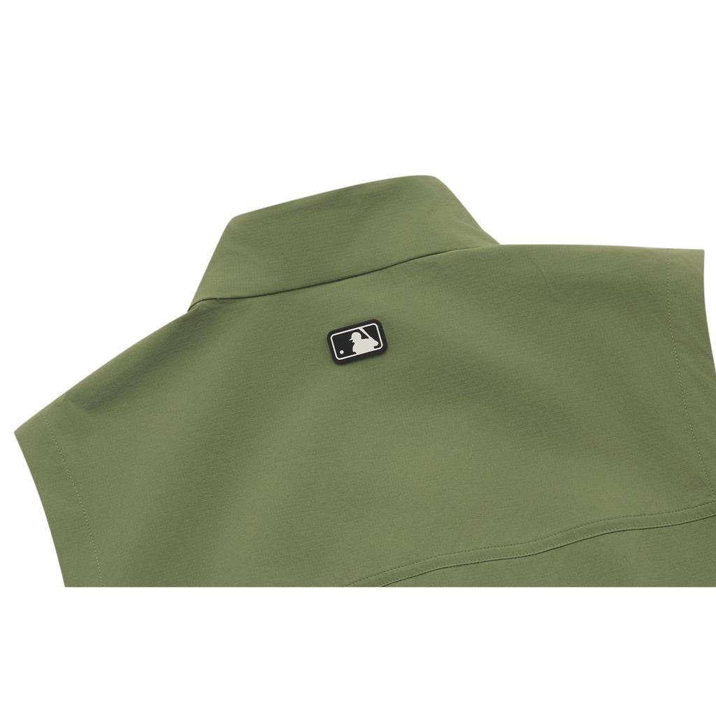 New MLB Boston Red Sox Basic Collection SS25 Vest Unisex Light Khaki 3AWJB0253-43KAL