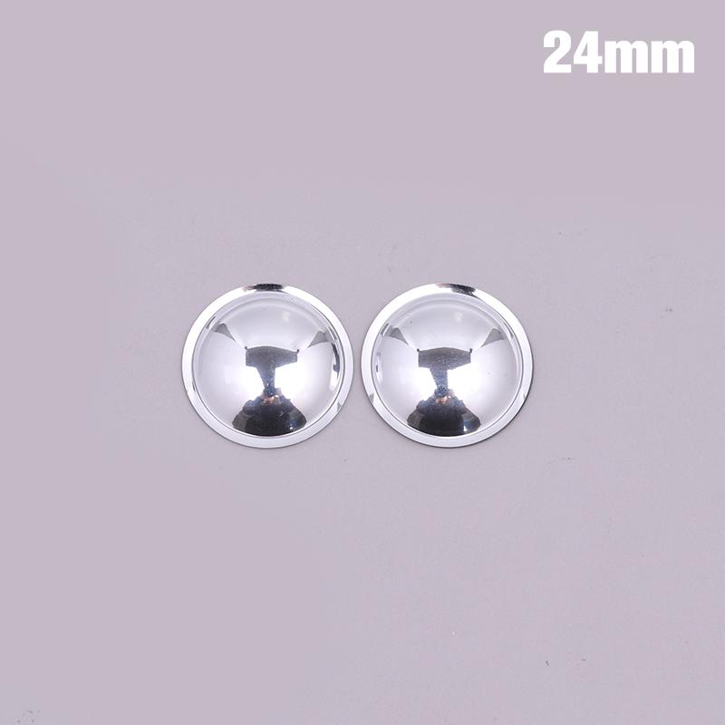 Speaker Dust Cap Woofer Loudspeaker Dust Cover Bright-Silver 20mm 30mm 40mm 50mm Repair Audio Speaker Accessories DIY