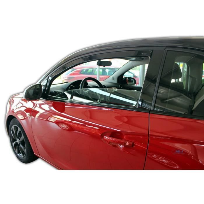 Heko Deflecteurs d'air Déflecteurs de Vent J&J AUTOMOTIVE Pour Opel Adam depuis 2013 3P. Berlina