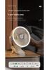 Rechargeable Wall-Mounted & Clip-On Desk Fan for Home and Office