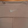 Nike High-Waisted Logo Fitted Three-Quarter Sports Shorts Women Shorts Brown HJ2259-233