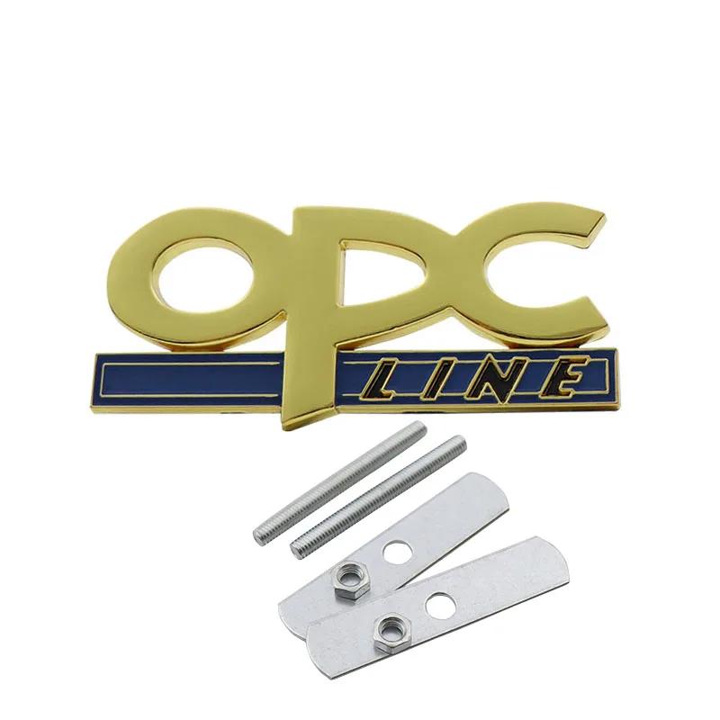 Car Styling OPC LINE for Astra G H J K F Corsa D Zafira B Insignia Mokka Regal Car Hood Fender Rear Decal Emblem Badge Sticker
